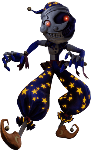 This is the Avatar Image for the Moondrop/Daycare Attendant (FNAF SB) AI Voice and Text to Speech Generator